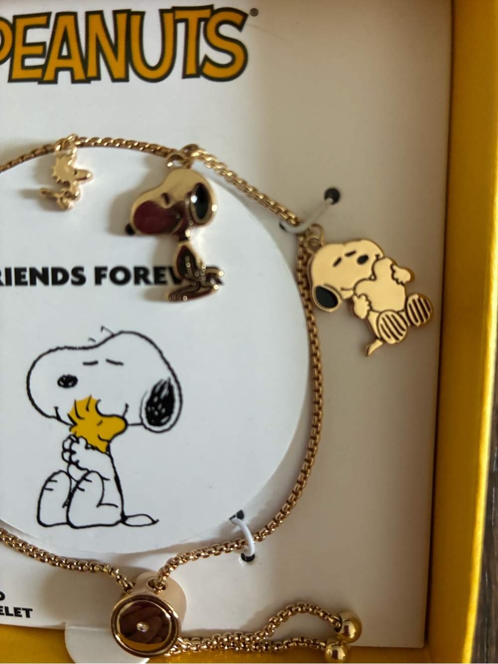 Peanuts NWT Bracelet, Fine Silver Plated ✨ - Picture 5 of 8